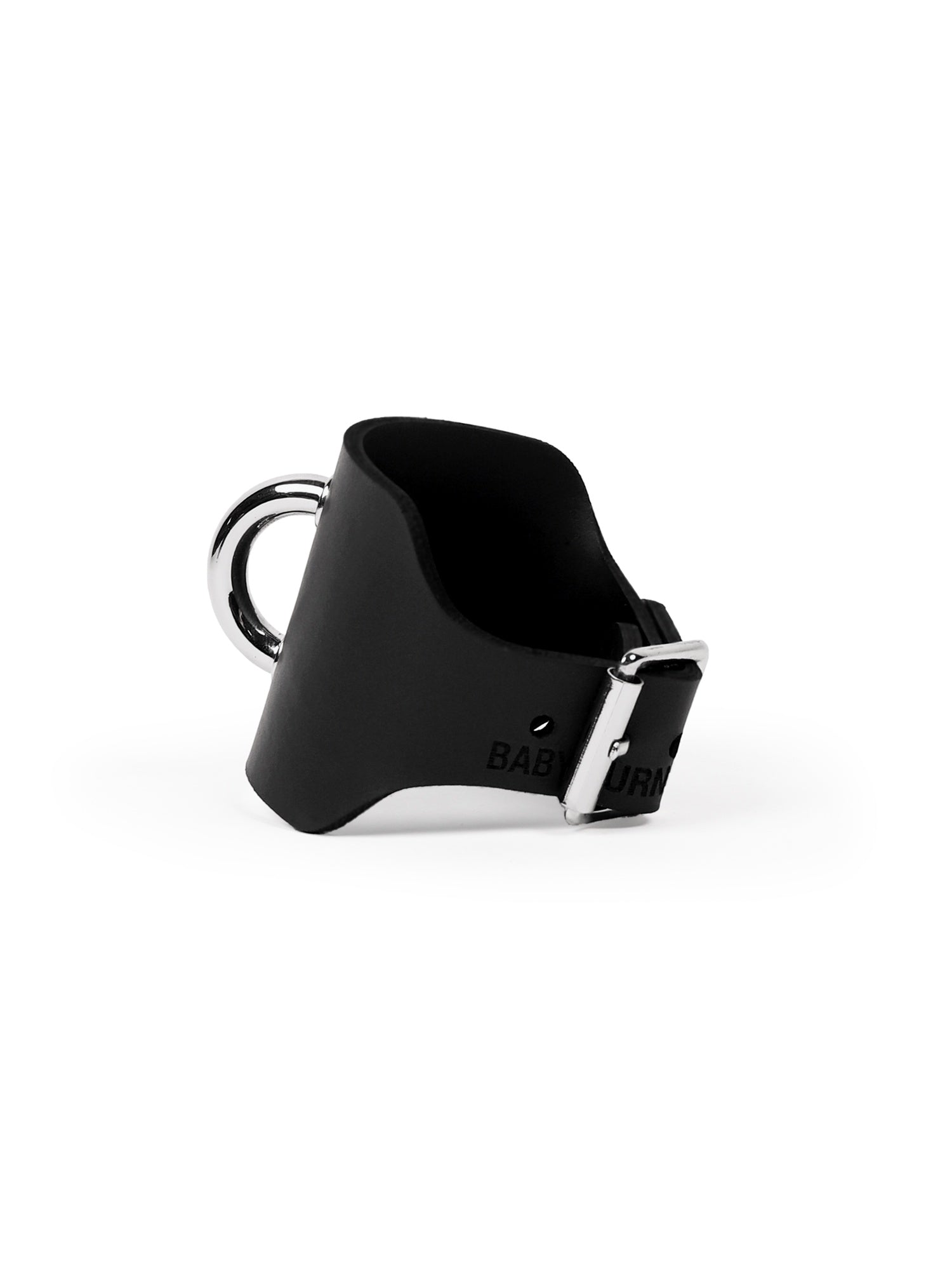 Back view of the cruelty-free Dee cuff by Baby turns Blue Paris