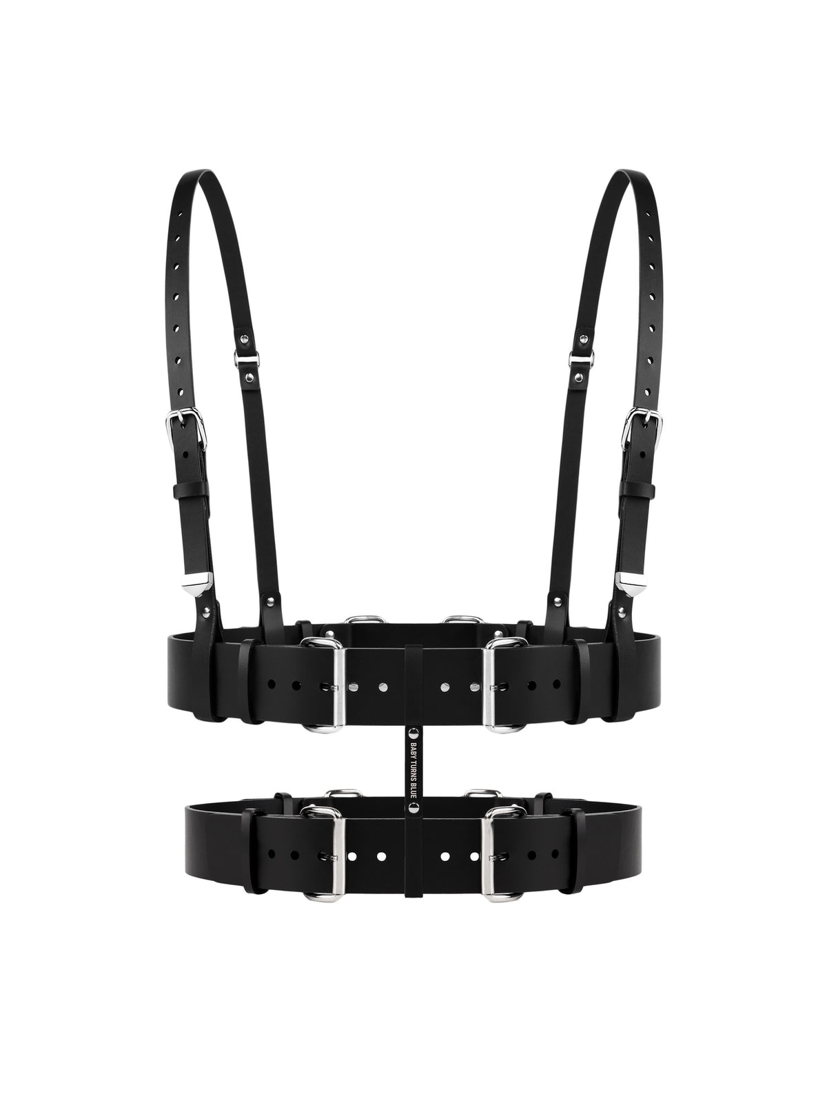 Gum Double Vegan Leather Harness display picture 1