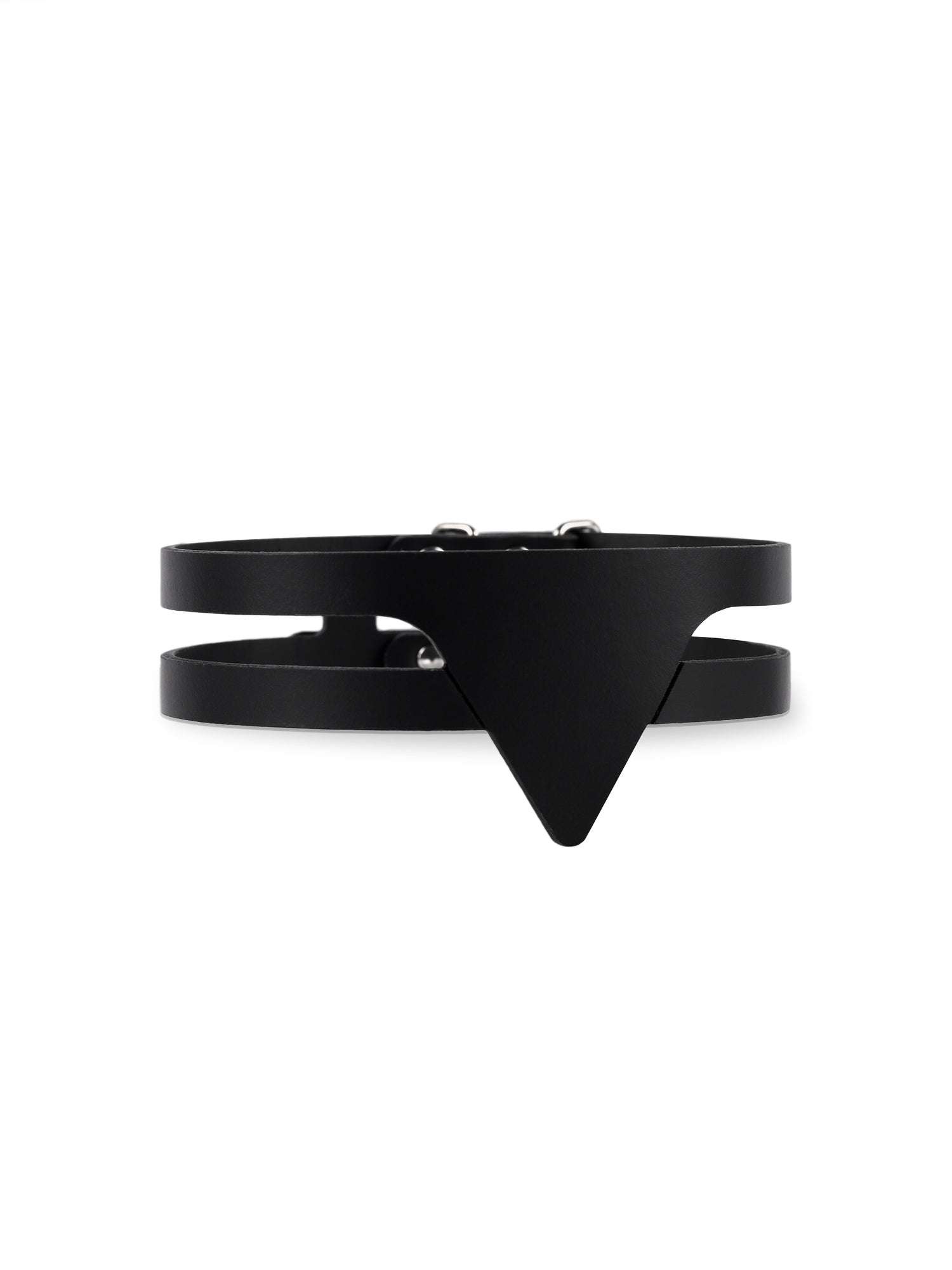 Front view of high-quality eco-conscious Juniper choker by Baby turns Blue Paris
