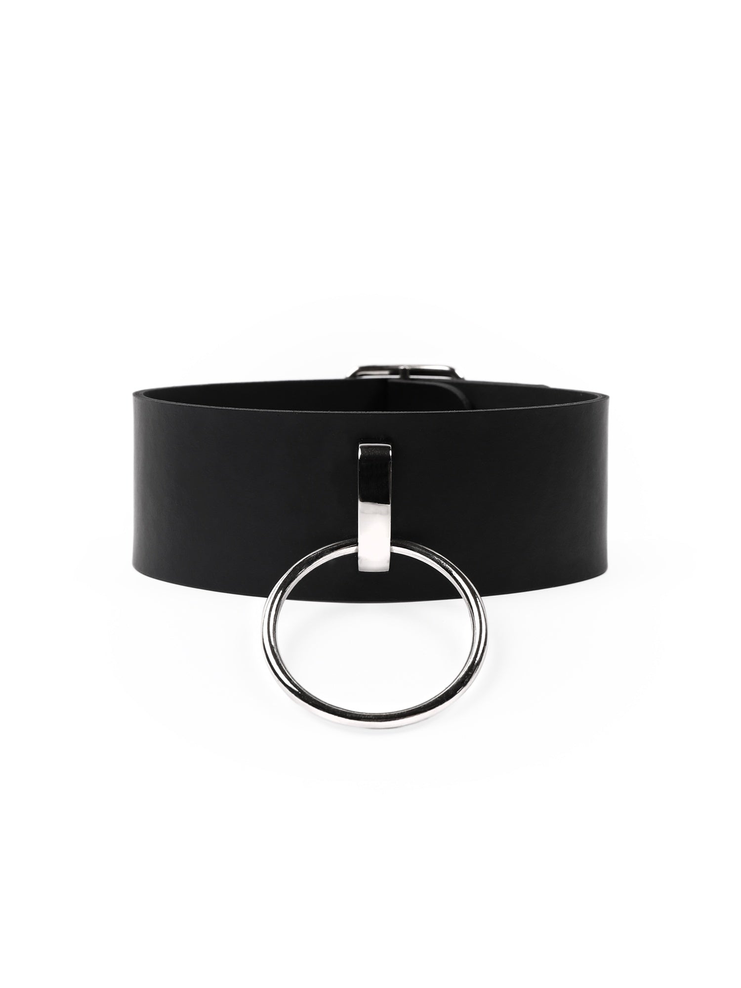 Front view of high-quality vegan choker Lisa by Baby turns Blue Paris