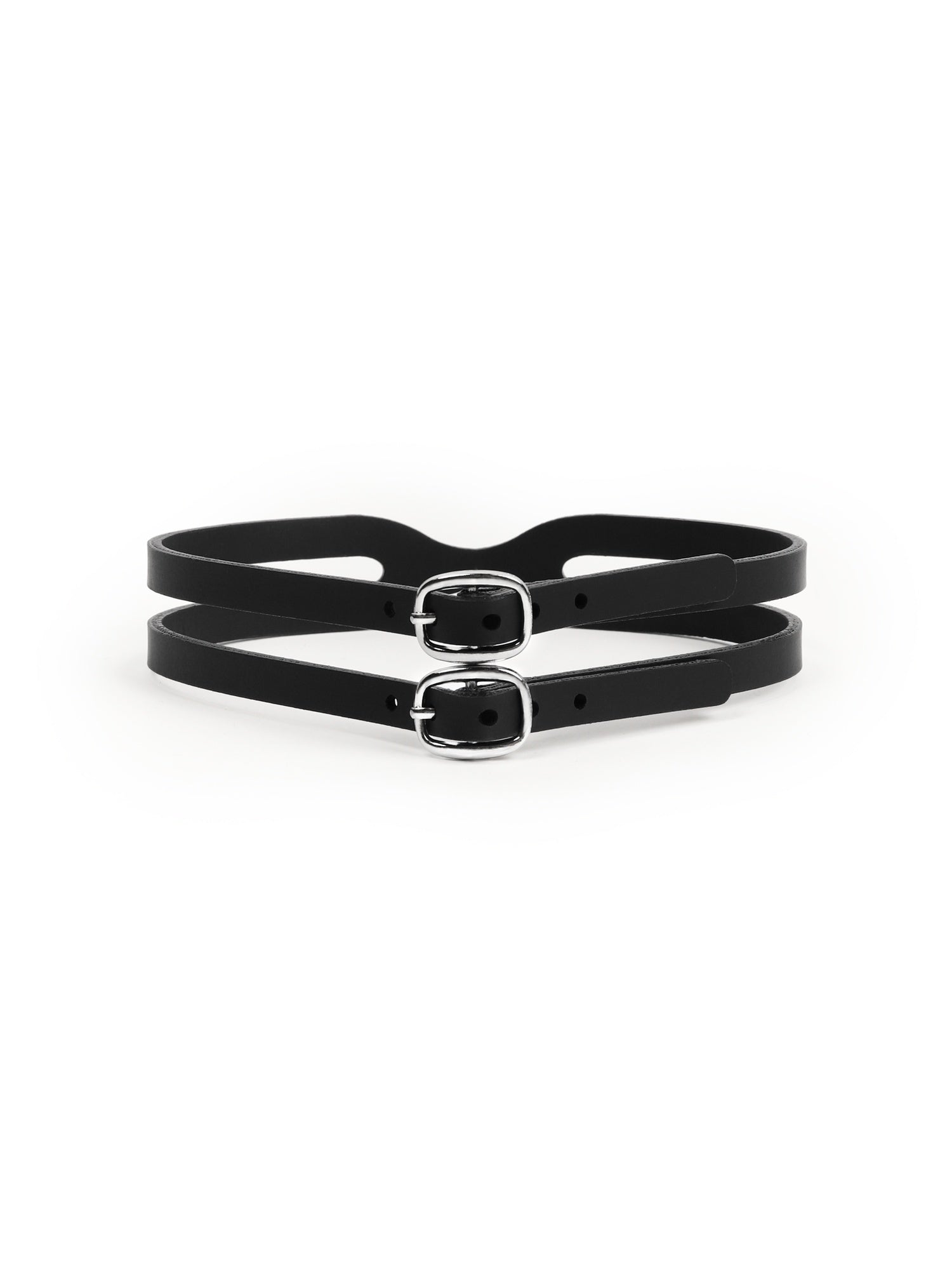 Front view of the vegan Lola choker by Baby turns Blue Paris