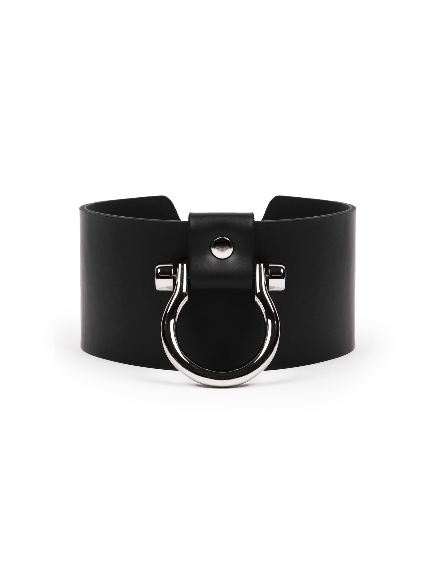 Front view of the Masha vegan choker by Baby turns Blue Paris