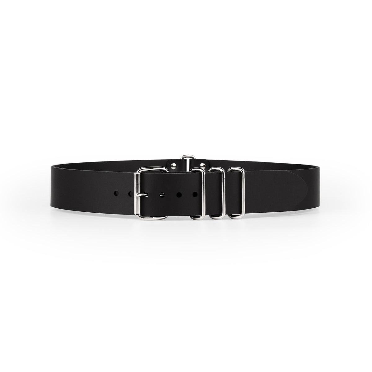 BY FAR | Moore Purple Haze Semi Patent Leather Belt Black Moore Semi Patent Leather Belt by BY FAR on Sale main image 2